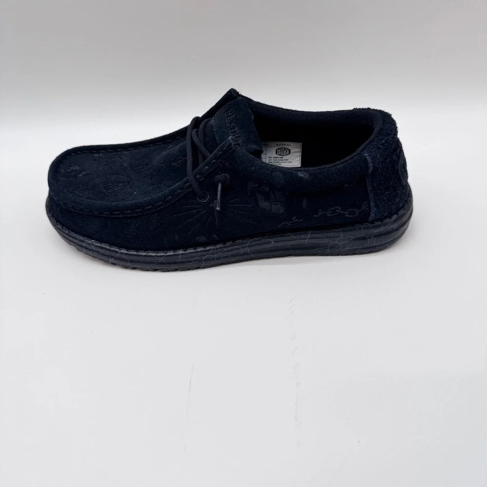 JELLY ROLL Men's Size 8 Suede Hey Dude Wally Sneakers Brand New w/out Box